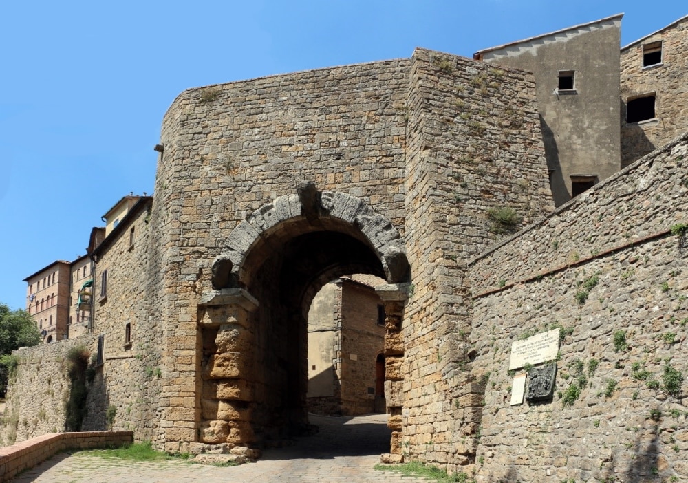 la porta Etrusca di Volterra