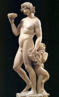 Michelangelo Buonarroti - Bacco _ Firenze, Museo del Bargello