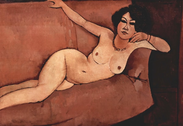 Modigliani, nudo sul divano (Almaiisa)