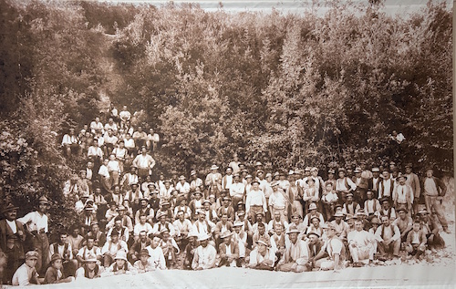 Cavaioli a Castellina negli anni 1920-1930